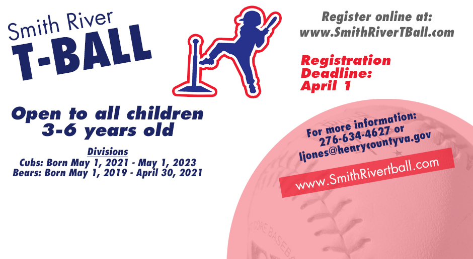 2026 T-Ball Registration is Open